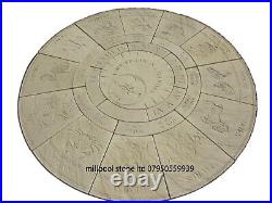 1.8m Bespoke Zodiac Circle Garden Patio Paving Slab Stone Delivery Exceptions