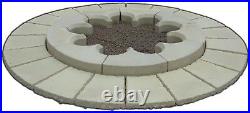 1.8m Buff Cathedral Planter Circle Patio Paving Slab Stone Delivery Exceptions