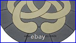 1.8m LOVE KNOT CIRCLE PATIO PAVING SLAB STONE GARDEN (DELIVERY EXCEPTIONS)