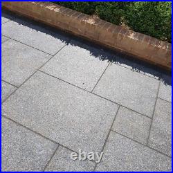 Ash Black Granite 600x900 Paving Flags Slabs pavers patio kits