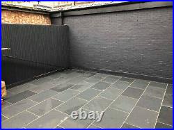 Black Slate Paving Patio Slabs 900 x 600 18.50m2 COLLECT & DEL OPTIONS