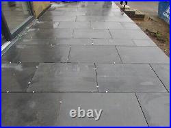 Charcoal Slate Paving Patio Slabs Garden 17.82 m2 900x600mm 20mmThick FREE DEL
