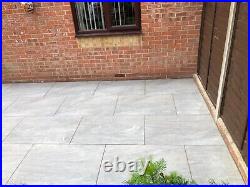 County Grey Anthracite Porcelain paving patio slabs tiles 600×900 21.6sqm