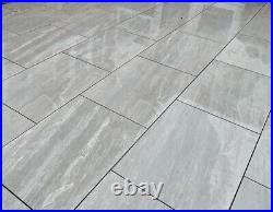 County Grey Anthracite Porcelain paving patio slabs tiles 600×900 21.6sqm