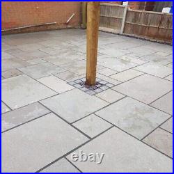 Dove Grey Limestone Paving patio 600x290 slabs