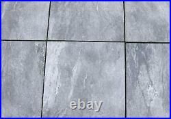 Earthcore Grey Porcelain Paving Patio Slabs Tiles 600x600 23.04 64 tiles