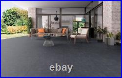Exeter Graphite Porcelain Paving Patio Slabs Tile 600x900x20mm Great Price