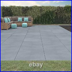 Graphite Grey porcelain paving patio slabs tiles 600x900x20mm SPECIAL OFFER