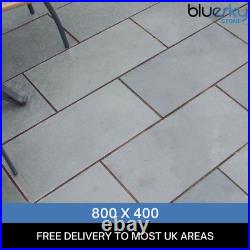 Grey Slate Paving Patio Slabs 800 x 400 FULL AND SPLIT CRATE OPTIONS