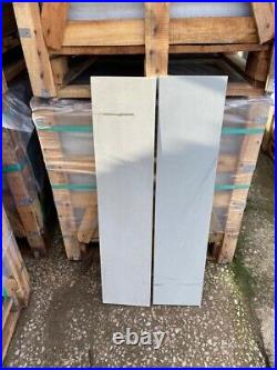 Kandla Grey Sawn Honed Smooth Indian Sandstone Plank Paving Slabs Premium 18m2