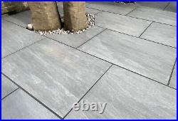 Kandla Grey Vitrified Outdoor Porcelain 600x900 Paving Slab 20mm Exterior Tiles