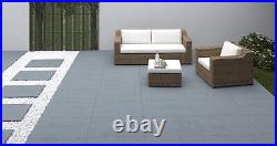 Oxford Grey Porcelain Paving Patio Slabs Tile 600x900x20mm Great Price