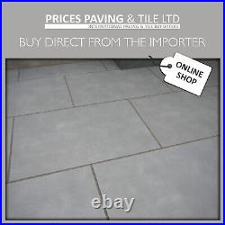 Porcelain Paving Patio Slabs Tiles Full Bodied R11 Rated Wood & Stone Effect