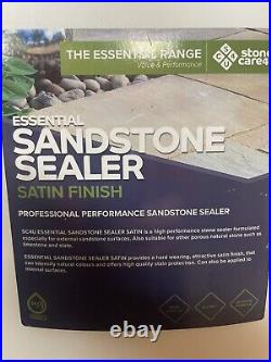 Sandstone Sealer Dry Invisible Finish 25L Durable Patio and Paving Slabs Sealant