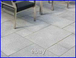 Silver Grey Granite 18.50m2 900x600 Flamed Pack Patio Paving Slabs Nationwide